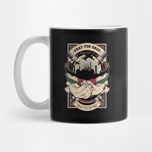 save palestine poster Mug